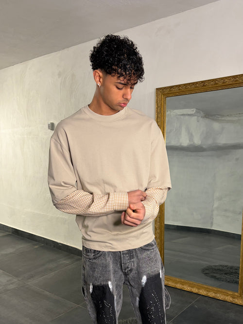 Longsleeve manica a camicia