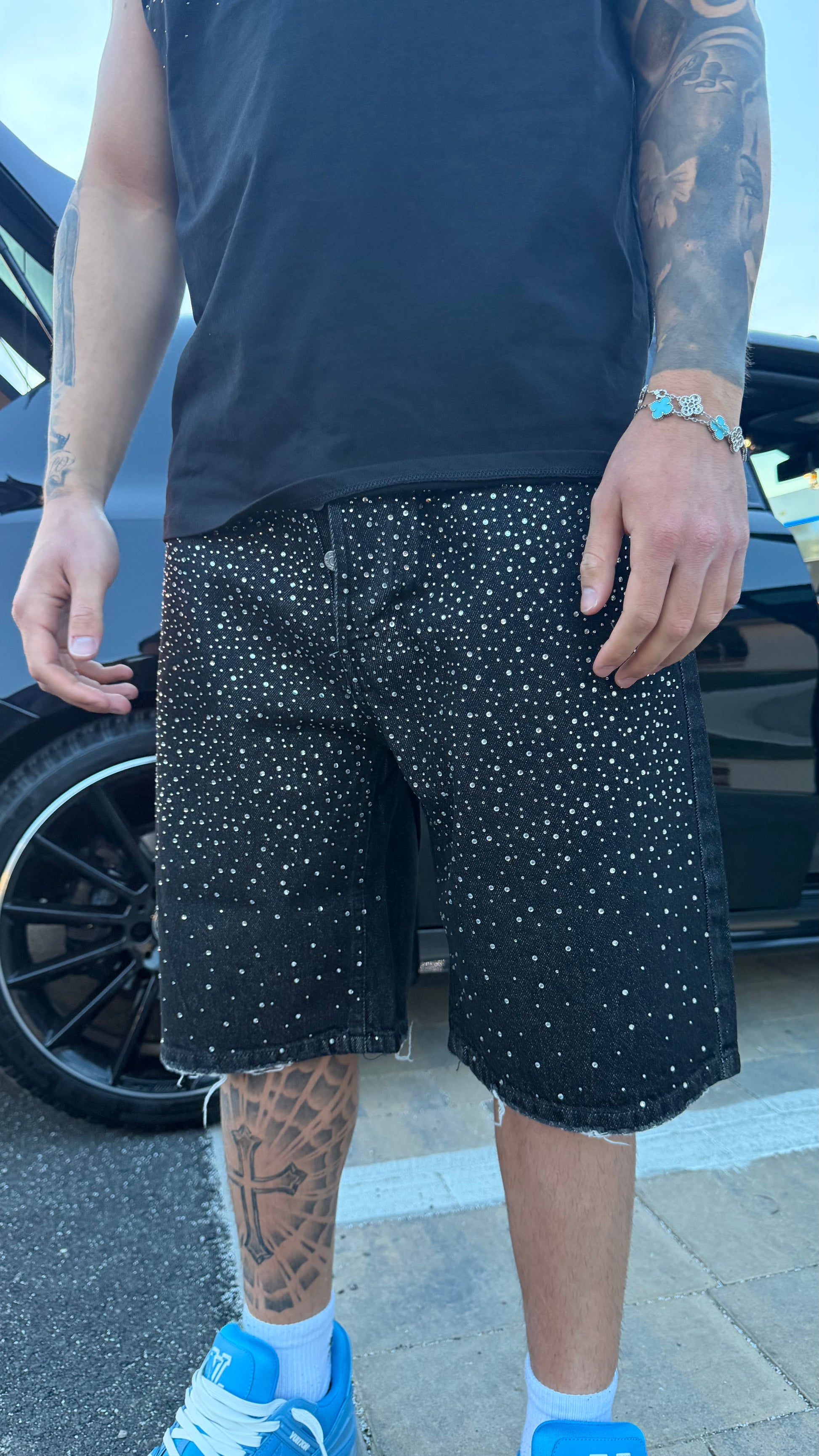 Jeans swarosky short