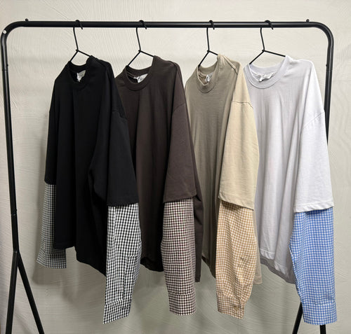 Longsleeve manica a camicia